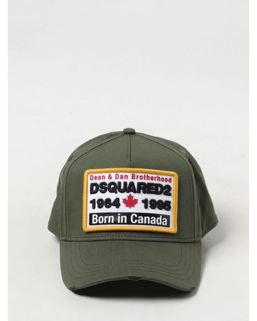 DSquared² Green Hat for men