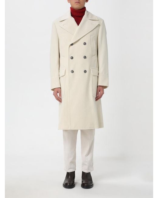 Brunello Cucinelli Natural Trench Coat for men