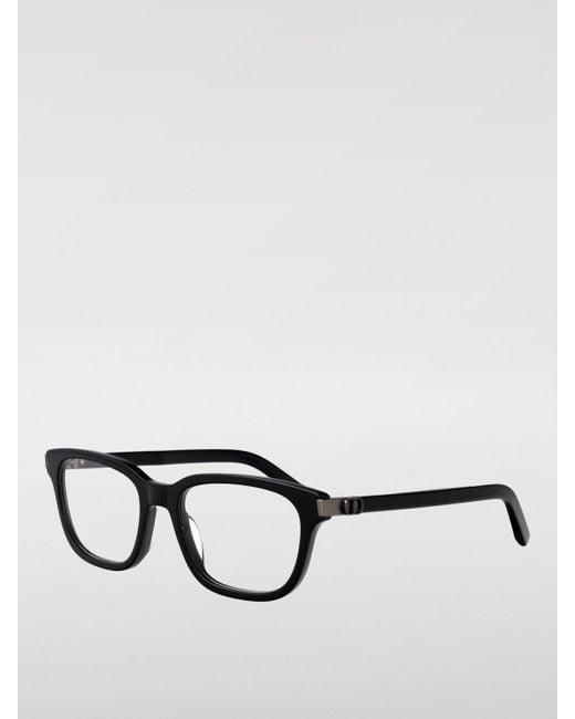 Dior White Elegant Eyeglasses With Comfortable Bridge For Everyday Wear for men