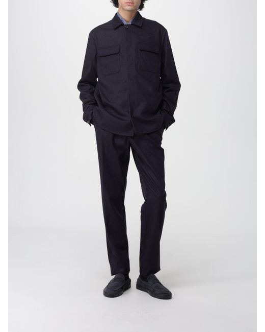 Abito A Monopetto di Eleventy in Blue da Uomo