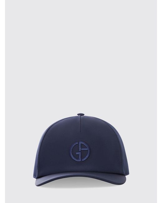 Giorgio Armani Baseballkappe Aus Polyester in Blue für Herren