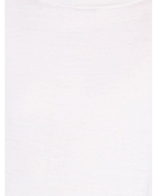 Alaïa White Virgin Wool Top