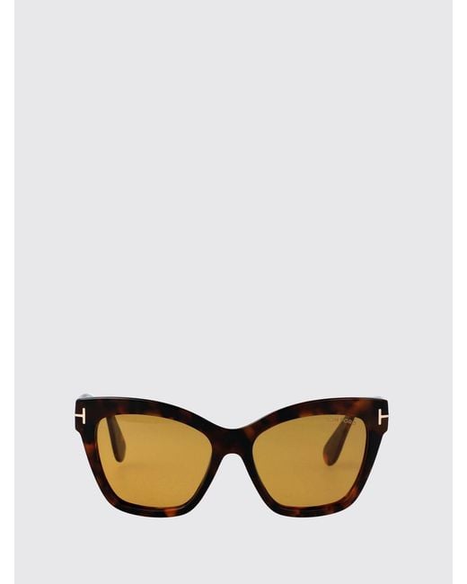 Tom Ford Brown Ft1217 Elvira Acetate Sunglasses
