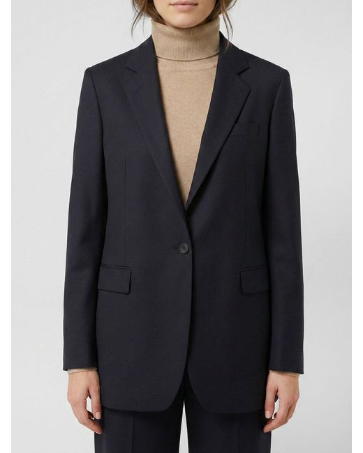 Tagliatore Black Single Breasted Blazer