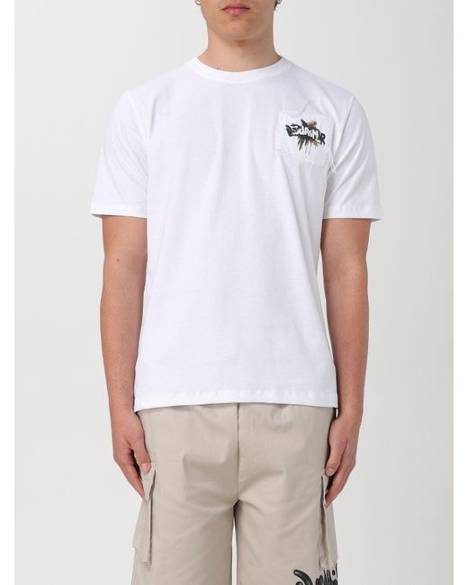 DISCLAIMER White T-shirt for men