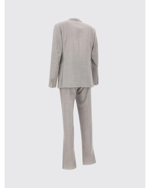 Abito Doppiopetto di Eleventy in Gray da Uomo