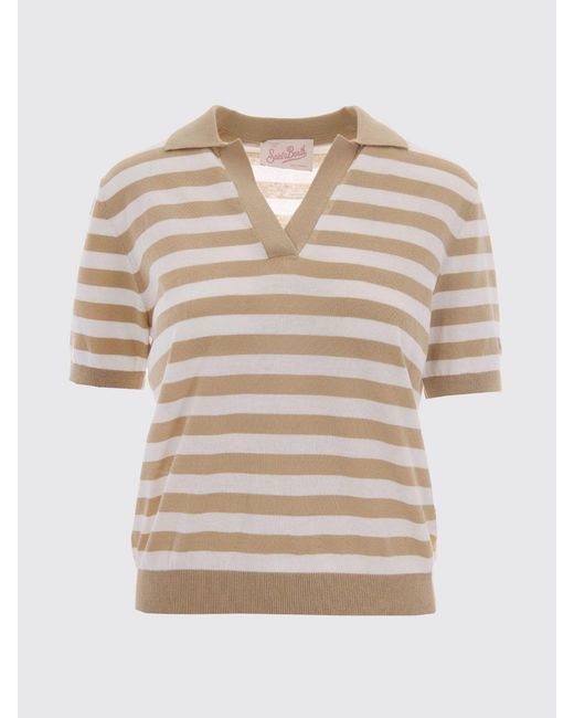 Mc2 Saint Barth Natural Polo Shirt