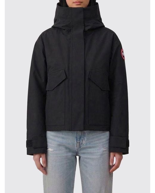 Canada Goose Black Tofino Recycled Technical Fabric Parka