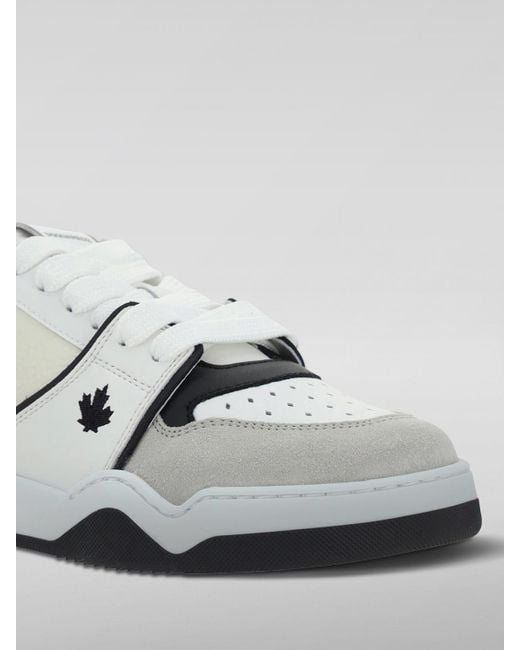 Sneakers Spiker di DSquared² in Metallic