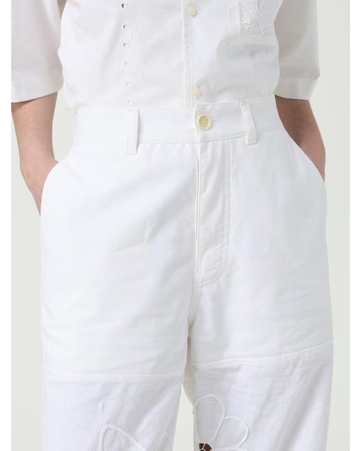 Pantalon Femme MARINE SERRE en coloris White