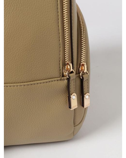 Liu Jo Natural Grained Synthetic Leather Backpack