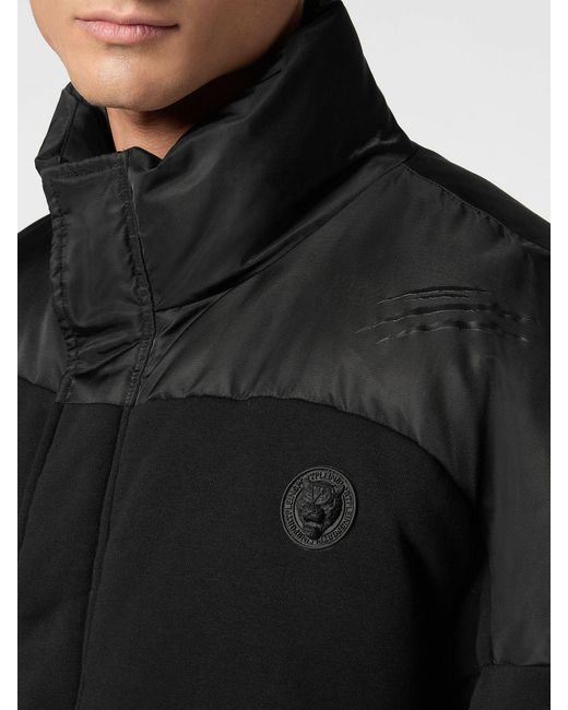 Philipp Plein Black Jacket for men