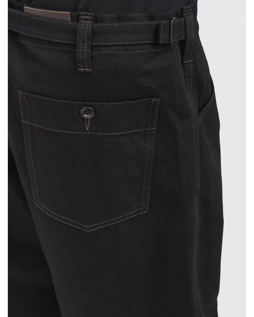 Lemaire Black Pants for men