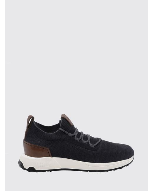 Tod's White Crochet Knit Sneakers for men
