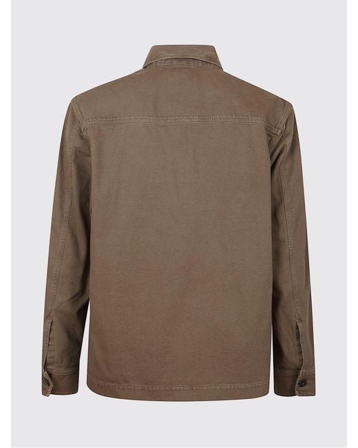 Baracuta Brown Cotton Shirt Jacket for men