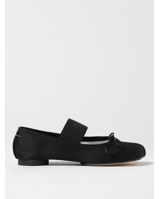 MM6 by Maison Martin Margiela Black Ballerinas Damen