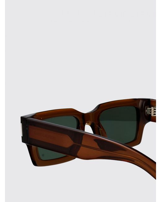 Saint Laurent Brown Sl572 Acetate Sunglasses for men