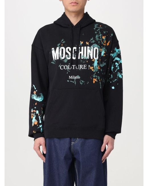 Moschino Couture Blue Sweatshirt for men