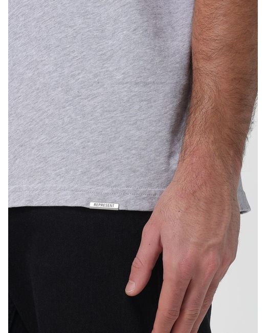 Represent Multicolor Cotton T-Shirt With Print for men