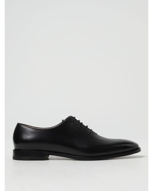 Manolo Blahnik Black Brogue Shoes for men