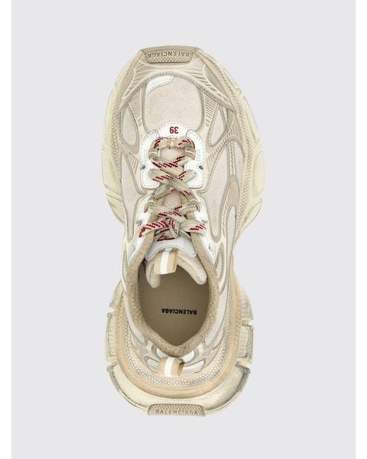 Balenciaga White 3Xl Laminated Mesh And Rubber Sneakers