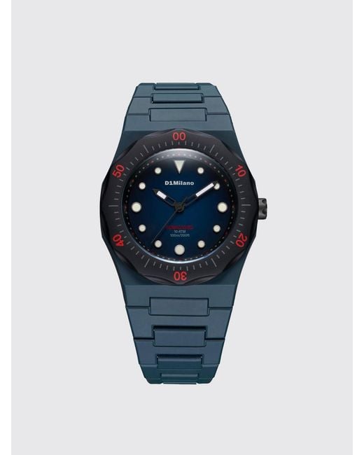 D1 Milano Blue Drift Diver Watch for men