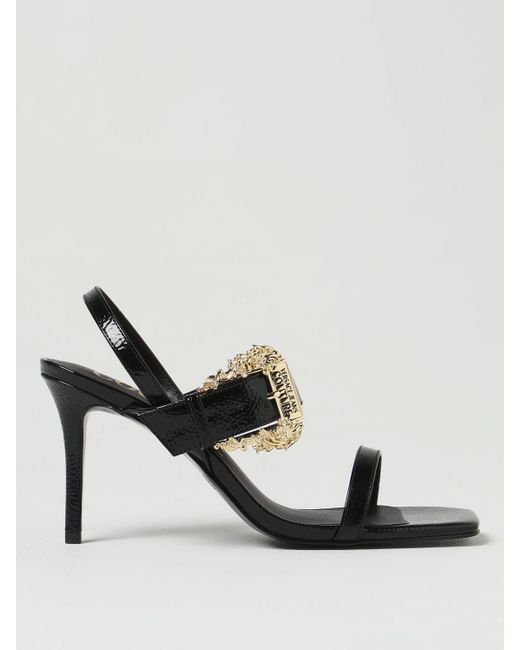 Sandalo in naplak di Versace in Black