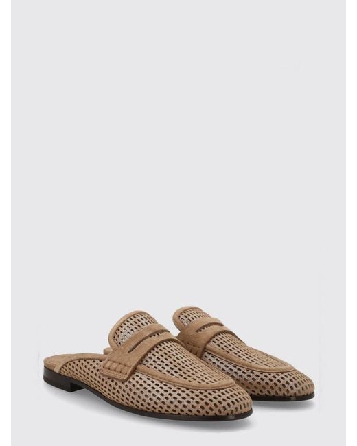 Brunello Cucinelli Brown Heeled Sandal