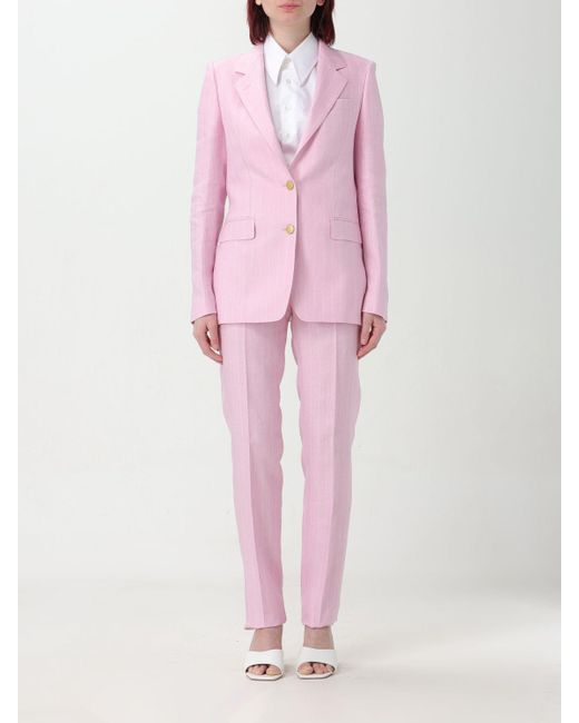 Tagliatore Pink Anzug