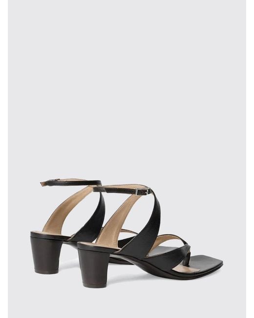 Lemaire White Leather Sandals