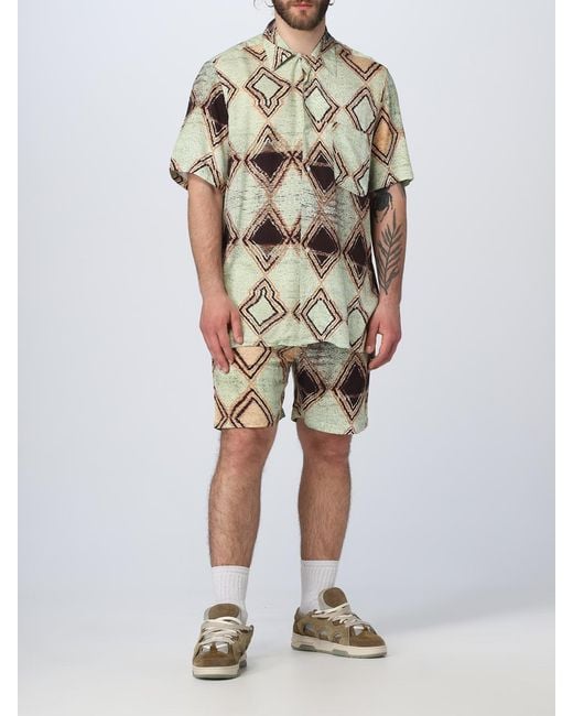 Camisa Hombre Paura de hombre de color Green