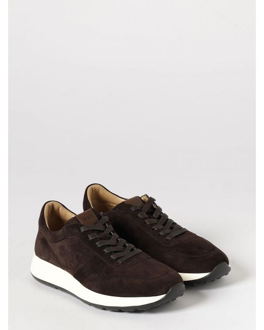 Tod's White Dot Suede Sneakers for men