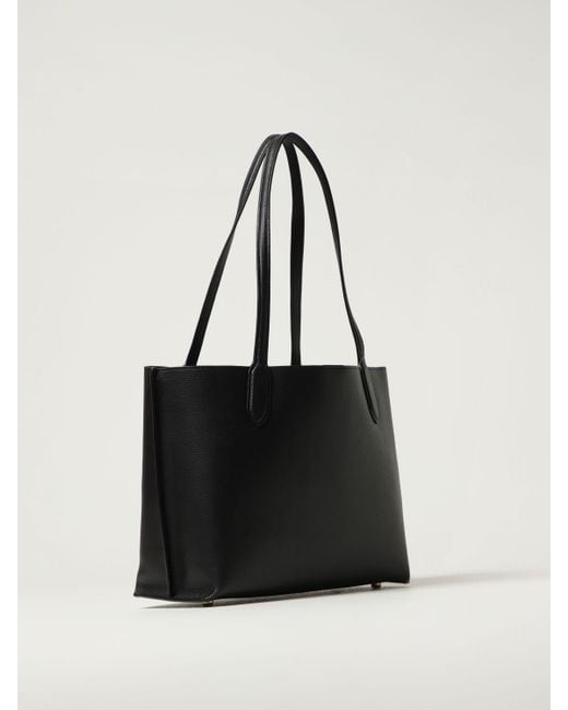COACH Black Handtasche Damen