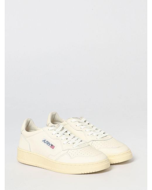 Autry Natural Medalist Low Nappa Sneakers for men