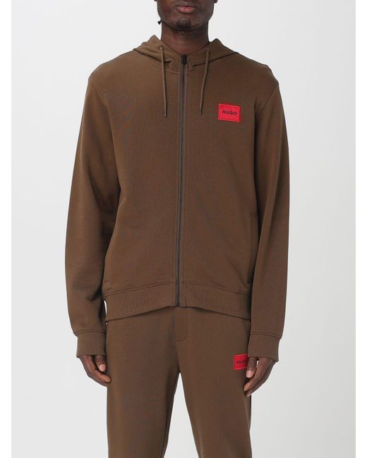 HUGO Sweatshirt Herren in Brown für Herren