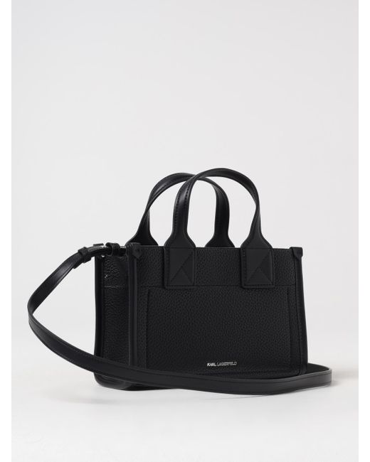 Karl Lagerfeld Black Tote Bags