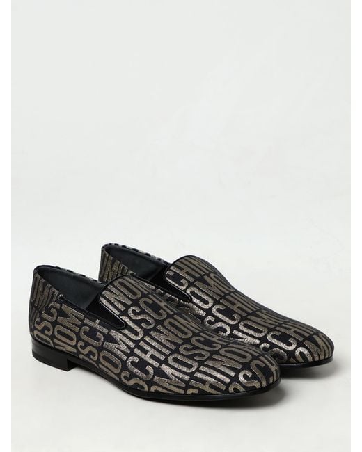 Moschino Couture Black Loafers for men