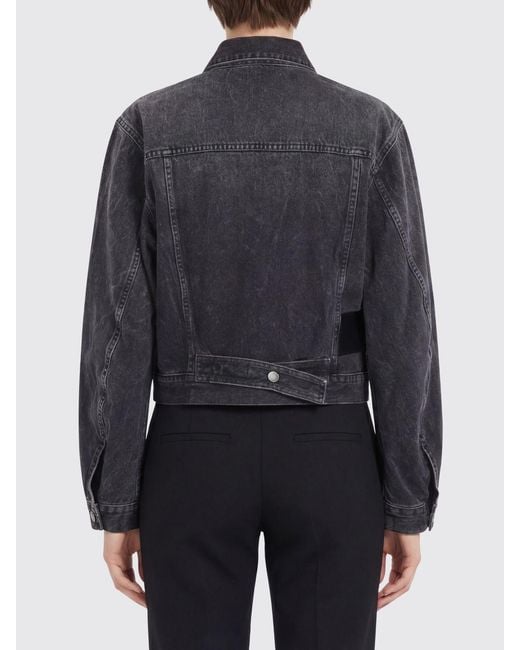 Haikure Blue Cotton Denim Jacket