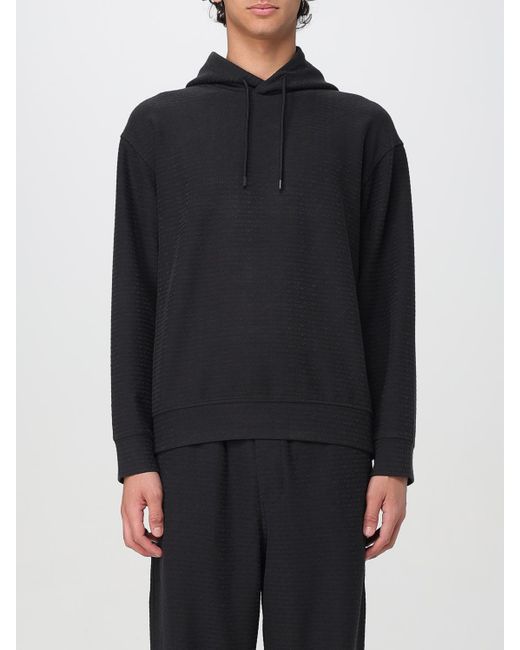 Sudadera Hombre Emporio Armani de hombre de color Blue