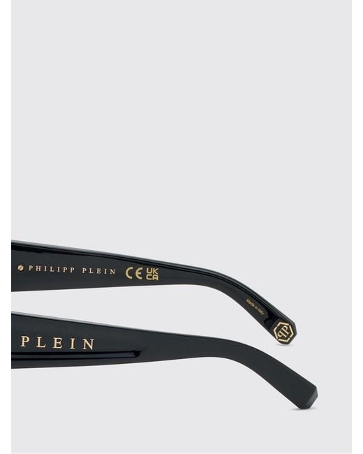Philipp Plein Gray Brave Acetate Sunglasses for men