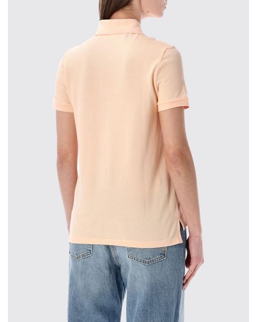 Lacoste Blue Cotton Polo Shirt With Logo