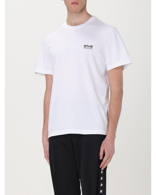 T-Shirt Homme Golden Goose Deluxe Brand pour homme en coloris White