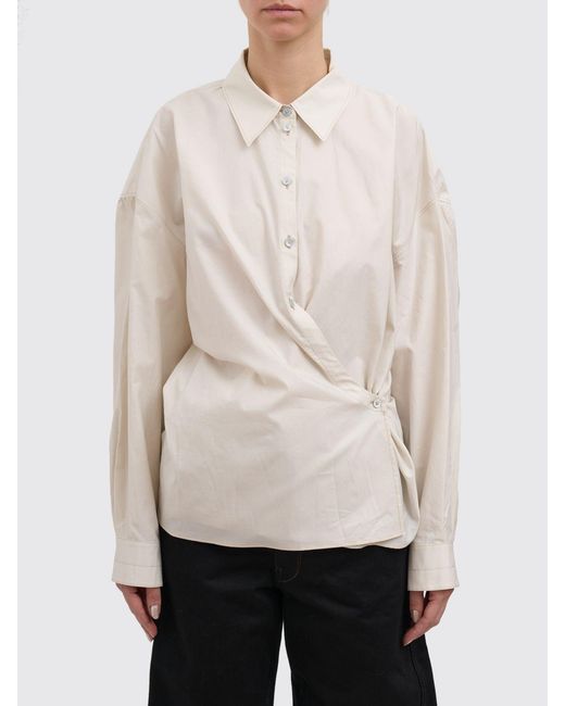 Lemaire Natural Camicia Intrecciata