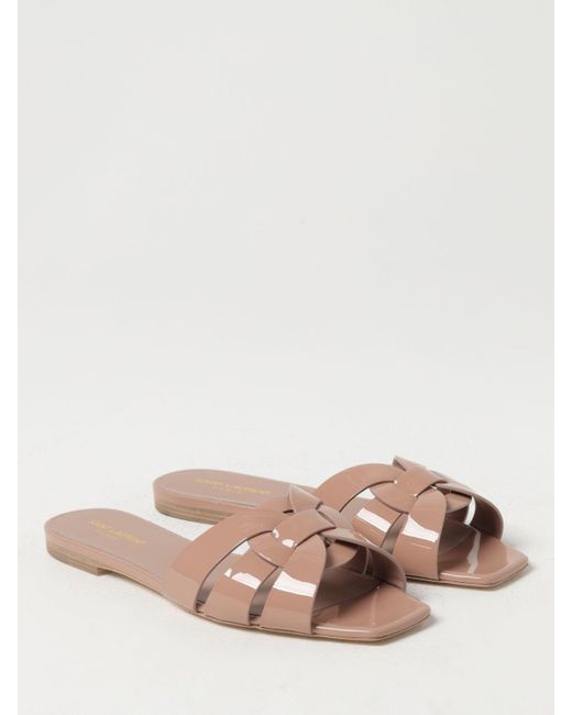 Saint Laurent Pink Flat Shoes