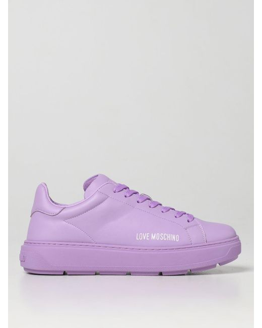 Love Moschino Purple Sneakers