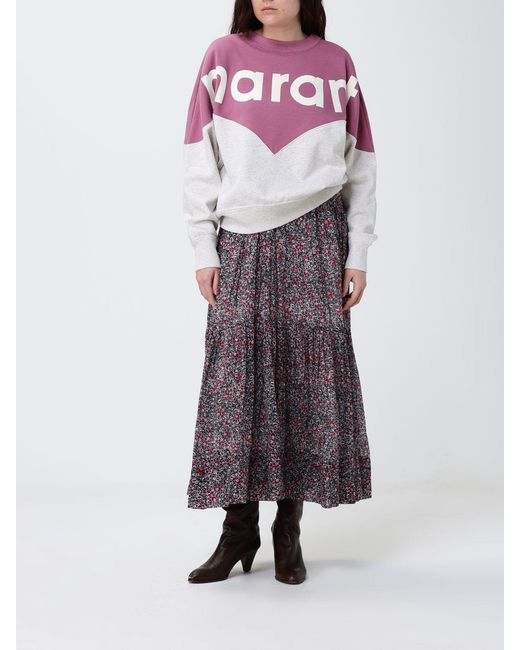 Isabel Marant Gray Crew Neck Sweatshirt