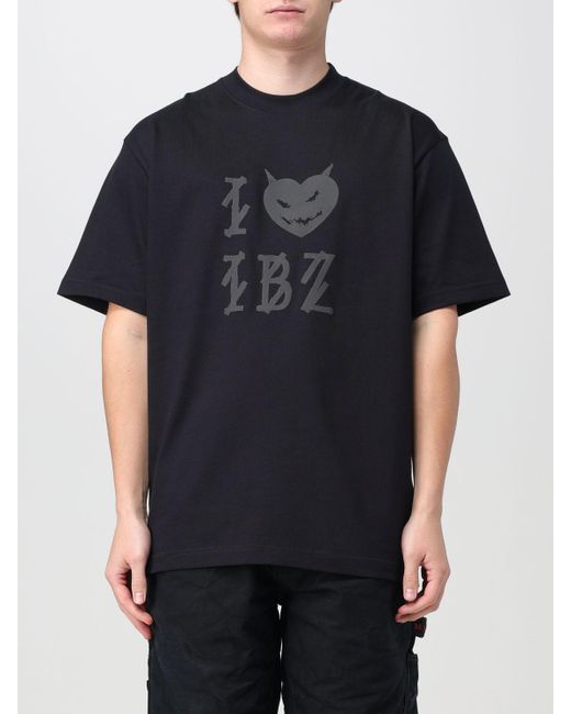 T-shirt di cotone di 44 Label Group in Black da Uomo