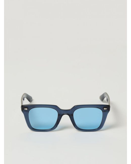 Moscot Blue Acetate Sunglasses for men
