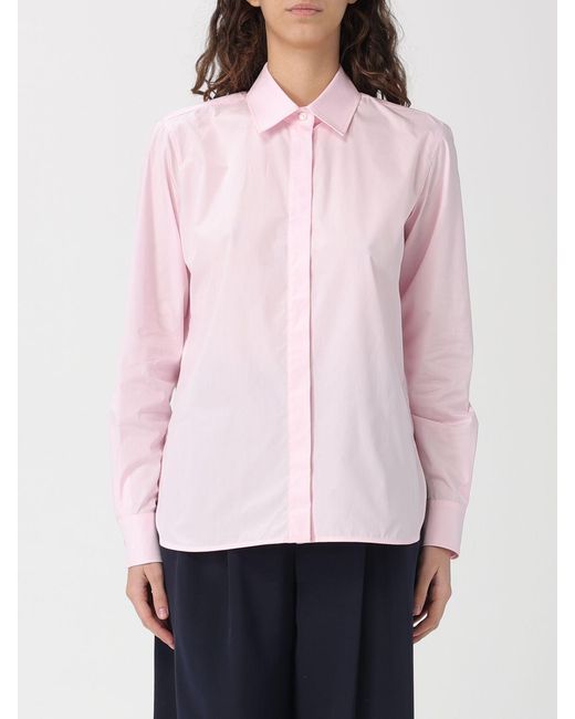Max Mara Pink Cotton Shirt