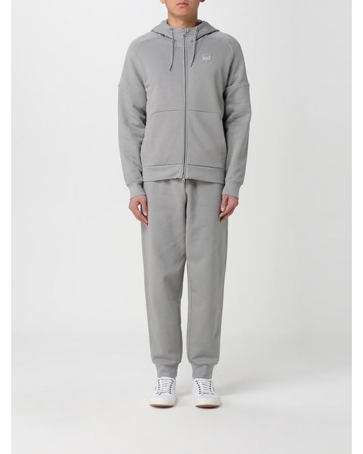 EA7 Gray Sweat for men